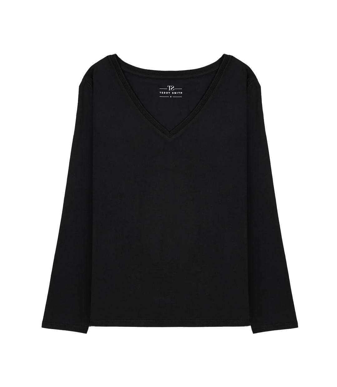 T-shirt noir femme teddy smith miana - l-1