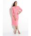 Lot de 2 chemises de nuit coton mi longue-3