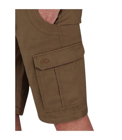 Short à poches homme marron Raging Bull