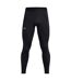 Mens Launch Reflective Detail Running Leggings Black Under Armour-2