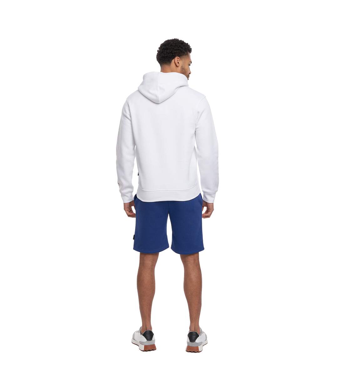 Sweat À Capuche Goldsbury Homme Blanc Crosshatch-3