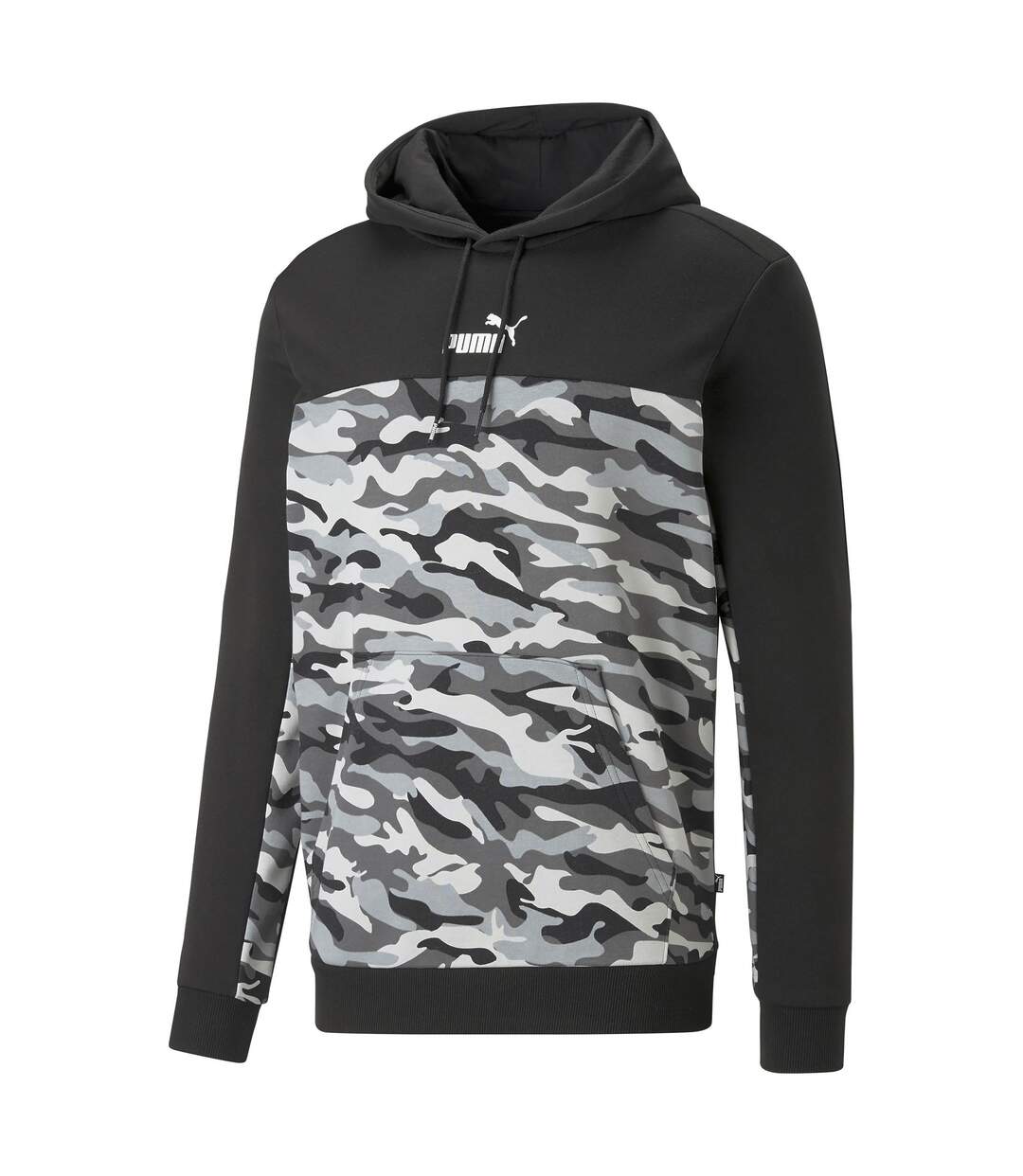 Sweat Capuche Ess Block Camo Hoodie-1