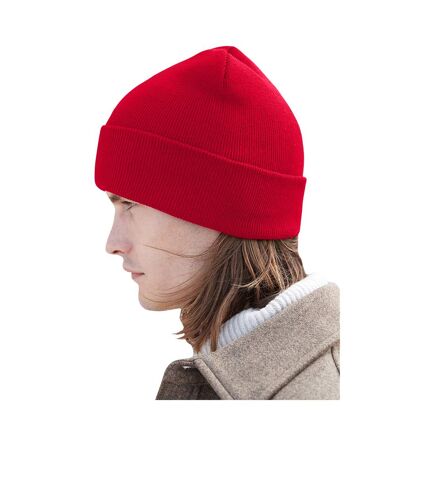 Bonnet original adulte rouge classique Beechfield