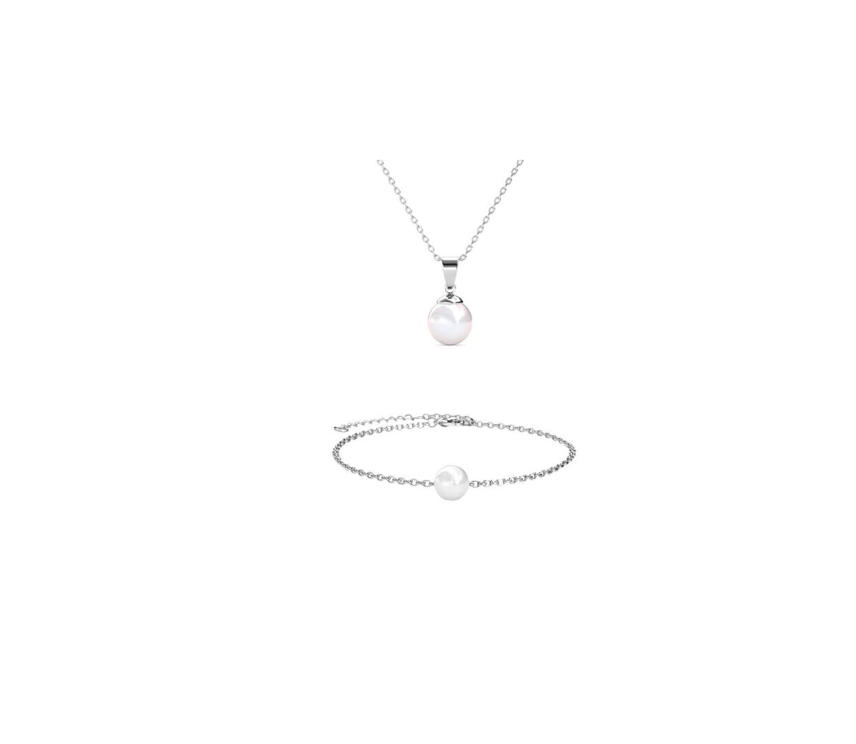 Parure Full Moon Crystal Pearl - Perle d’imitation-1