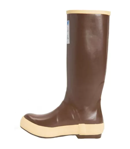 Womens/ladies Salmon Sisters 15 Legacy Wellington Boots Brown Xtratuf