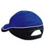 Beechfield Unisex Teamwear Competition Cap Baseball / Headwear (Bright Royal/White) - UTRW223-2