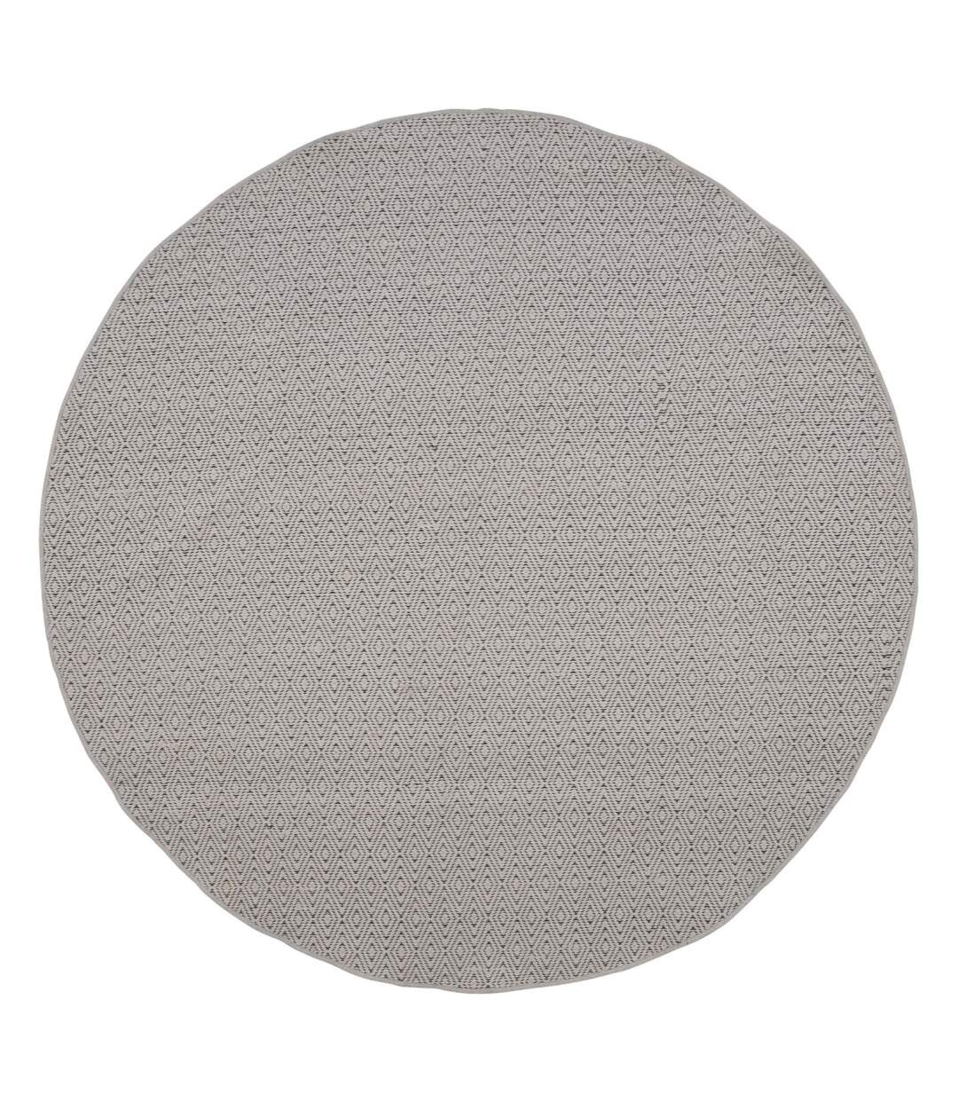 Tapis en polyester et laine beige Julana Diamètre 200 cm-1