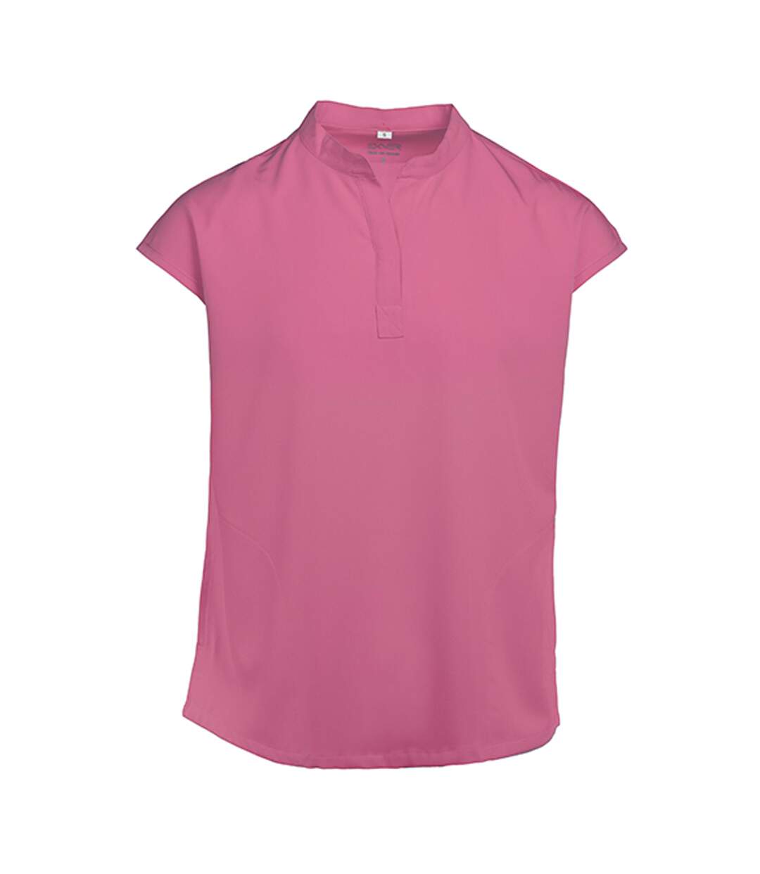 Womens/ladies Work Tunic Hot Pink Exner-1