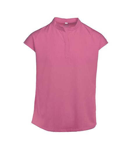 Womens/ladies Work Tunic Hot Pink Exner