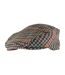 Mens Traditional Tweed Design Checked Flat Cap-1