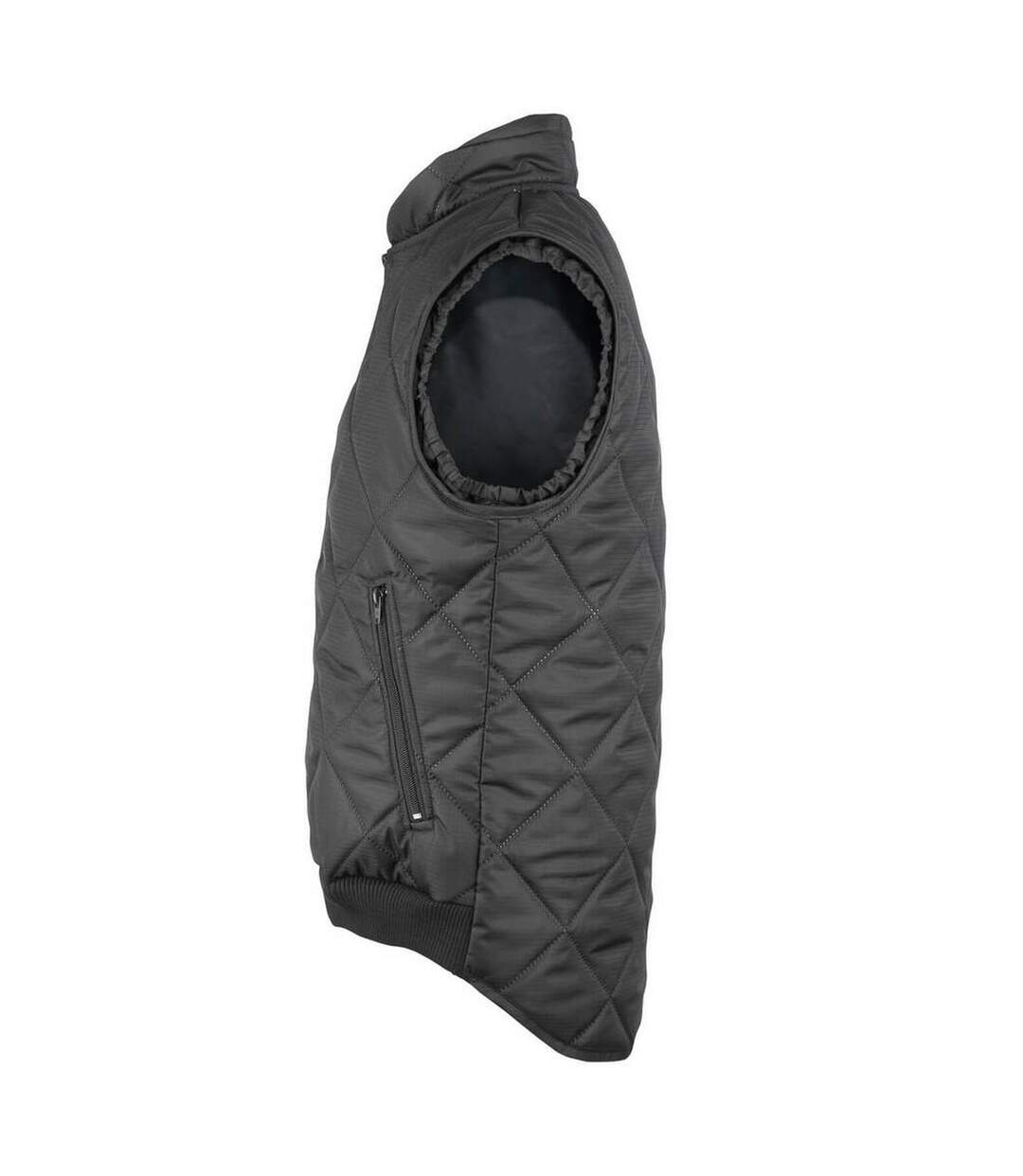 Mens Originals Moncton Quilted Thermal Gilet Black Mascot-4