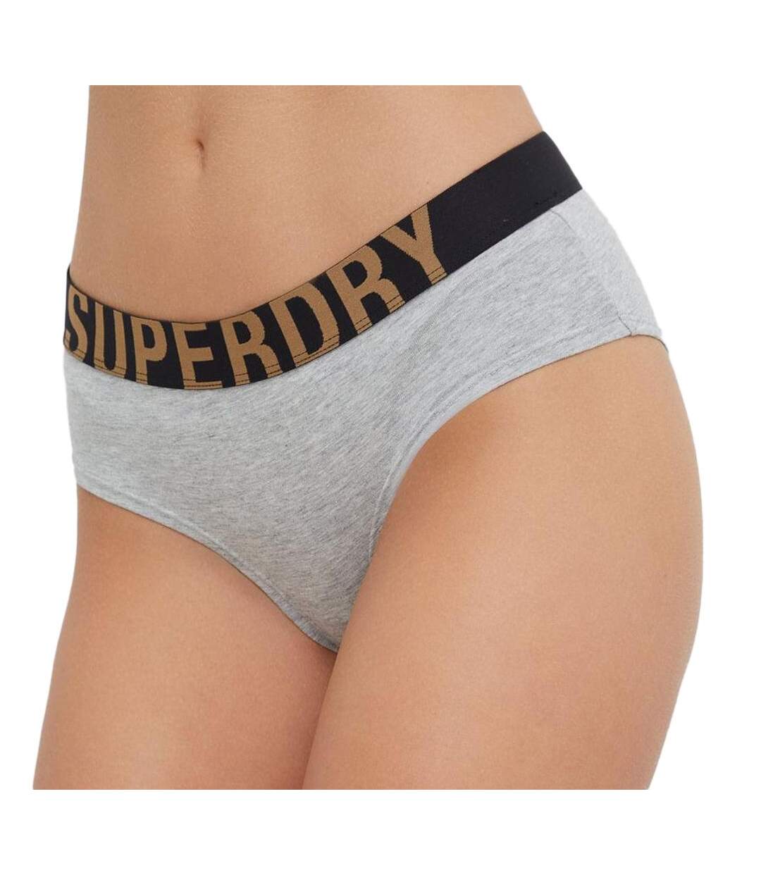 Culotte Grise Femme Superdry W3110355A - S-1