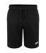 Mens Jersey Lounge Shorts Black Lonsdale-2