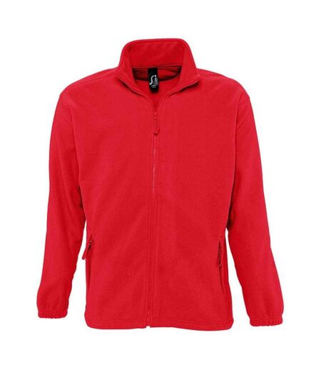 Veste Polaire North Adulte Rouge SOLS