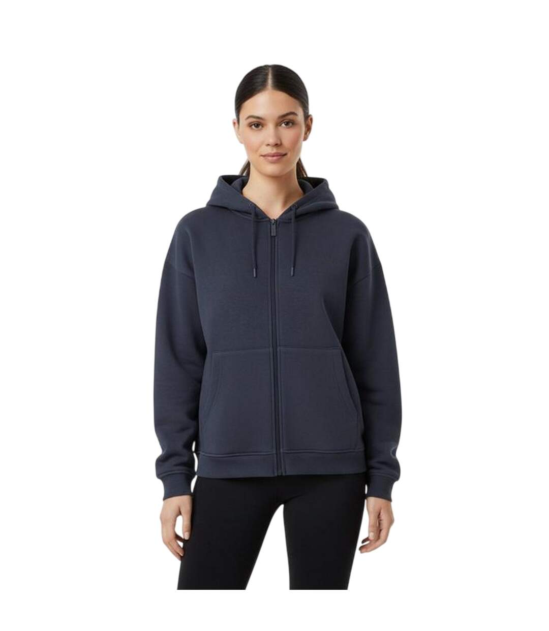 Veste À Capuche Femme Anthracite USA-4