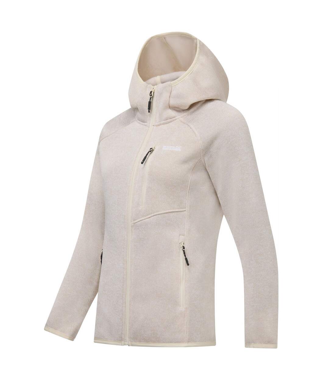 Veste Polaire Unie À Capuche Newhill Femme Beige Clair Regatta-4
