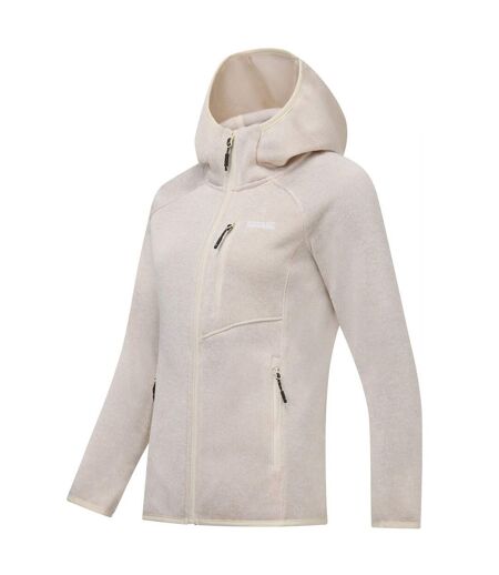 Veste Polaire Unie À Capuche Newhill Femme Beige Clair Regatta