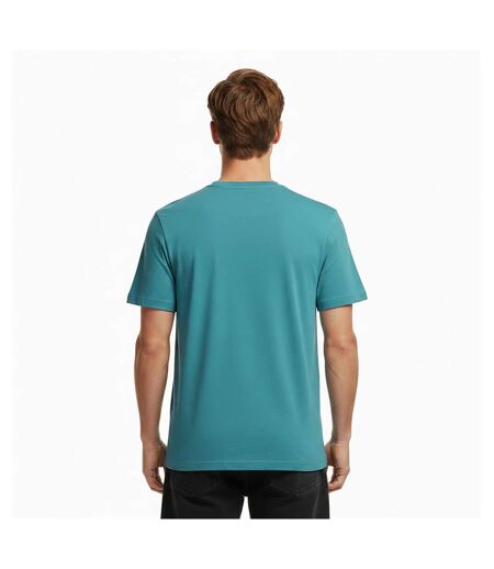 Mens Harrow Short-sleeved T-shirt Aqua Green Farah