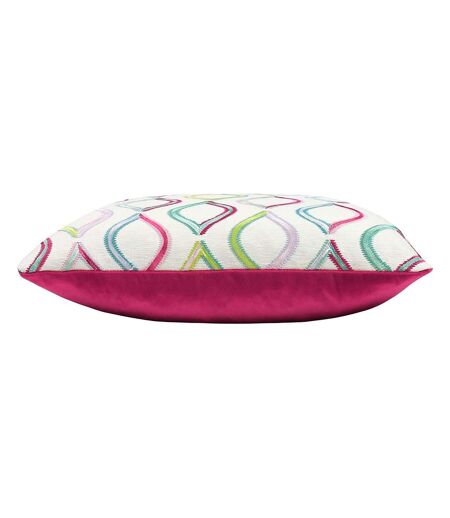 Prestigious Textiles Spinning Top Embroidered Throw Pillow Cover (Rainbow) (One Size)