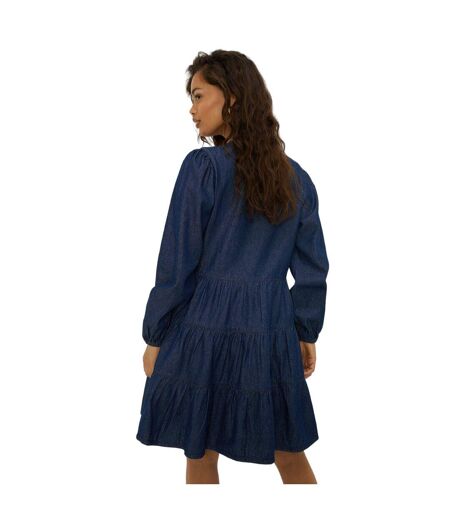 Dorothy Perkins Womens/Ladies Denim Petite Mini Dress (Washed Indigo) - UTDP3980