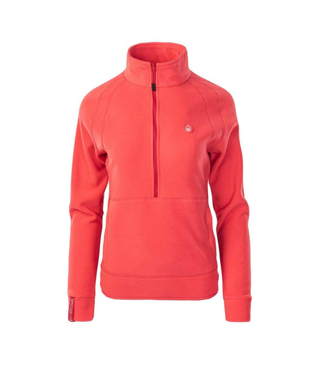 Haut polaire riva femme hibiscus / rouge Elbrus-1