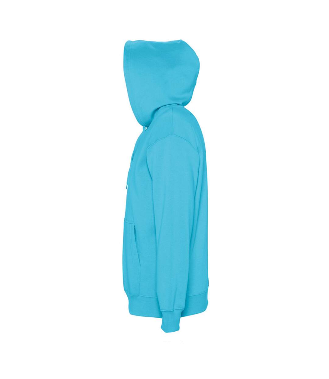 Slam sweatshirt à capuche homme turquoise SOLS