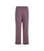 Womens/ladies Jasmin Plain Ruffle Hem Pyjama Bottoms Purple CCDK Copenhagen-3