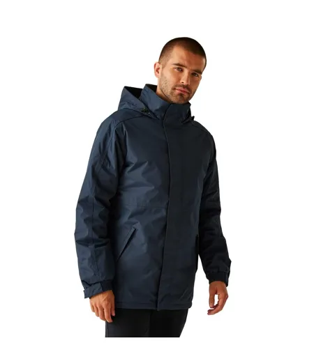 Parka Motif/style Uni Homme Bleu Marine Regatta Professional