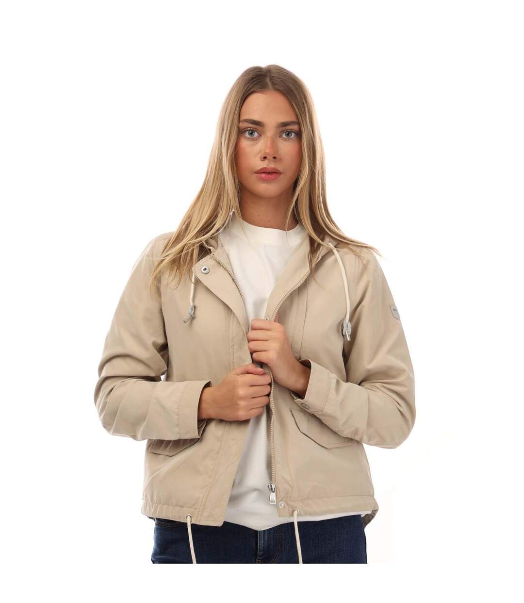 Veste À Capuche Skylar Spring Femme Beige Only-3