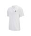 Mens Sports T-shirt White Nike-2