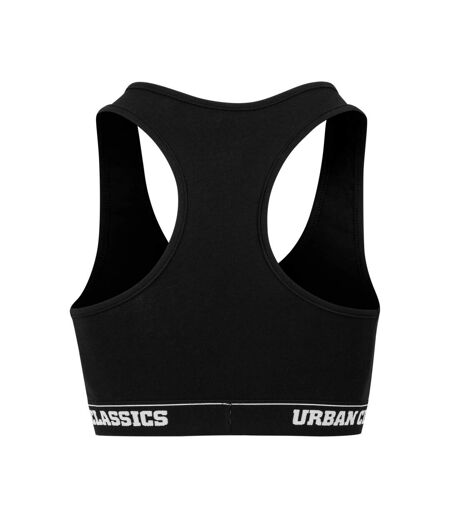 Womens/ladies Logo Bra Black Urban Classics