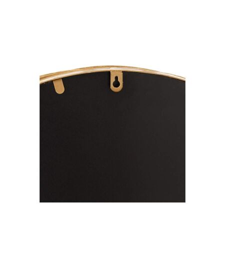 Miroir Mural en Métal Design Aurora 60cm Or