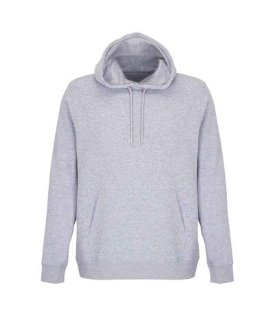 Sweat à capuche constellation adulte gris chiné SOLS