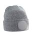 Bonnet Gris Chiné Beechfield-2
