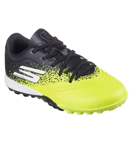 Chaussures De Foot Pour Terrain Artificiel Coupe Confortable Razor Homme Jaune Noir Skechers