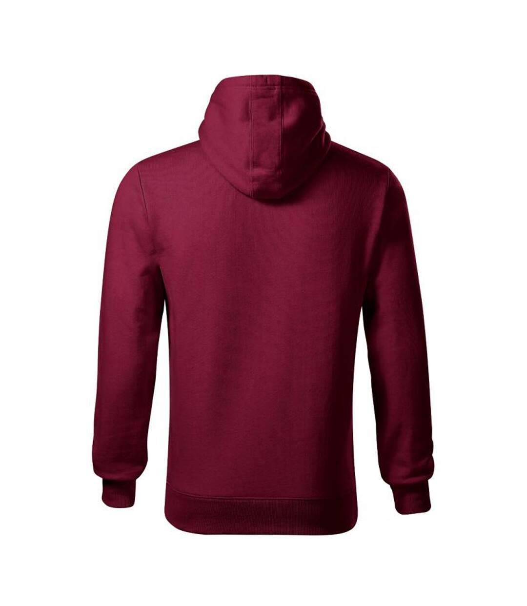 Sweat À Capuche Cape Homme Rouge Malfini-2