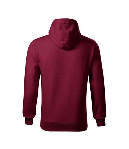 Sweat À Capuche Cape Homme Rouge Malfini