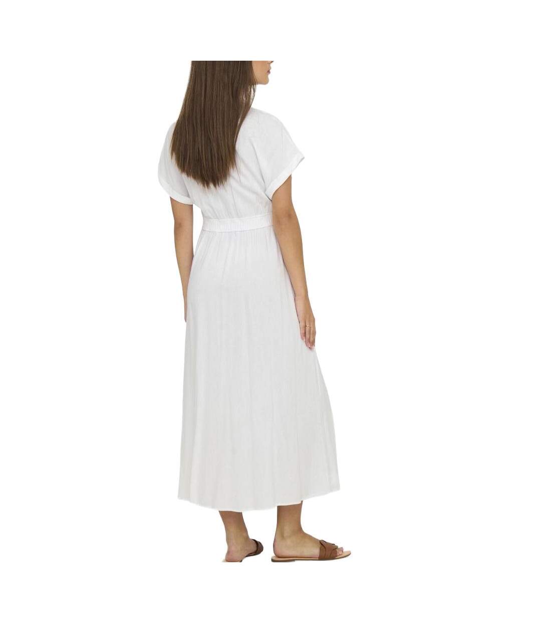 Robe blanche femme jdy luca-2