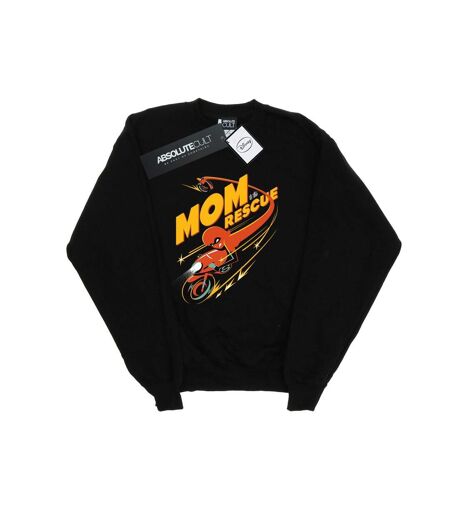 Disney Sweat Womens/Ladies The Incredibles Mom To The Rescue (Les Incroyables Maman à la rescousse) (Noir) - UTBI32045