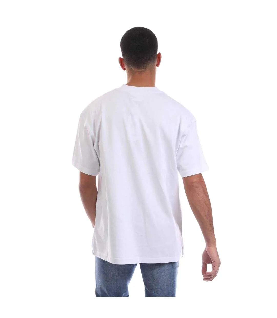Mens Glendale Cotton Boyfriend T-shirt Black Avirex-2