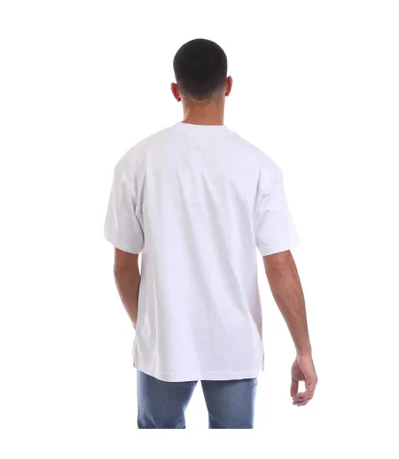 Mens Glendale Cotton Boyfriend T-shirt Black Avirex