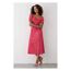 Robe mi-longue femme rose Dorothy Perkins-3