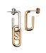 Boucle d'oreille femme AG3 SUPERBE bicolore-1