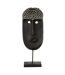 Statue Déco Masque Ethnique 51cm Noir-1