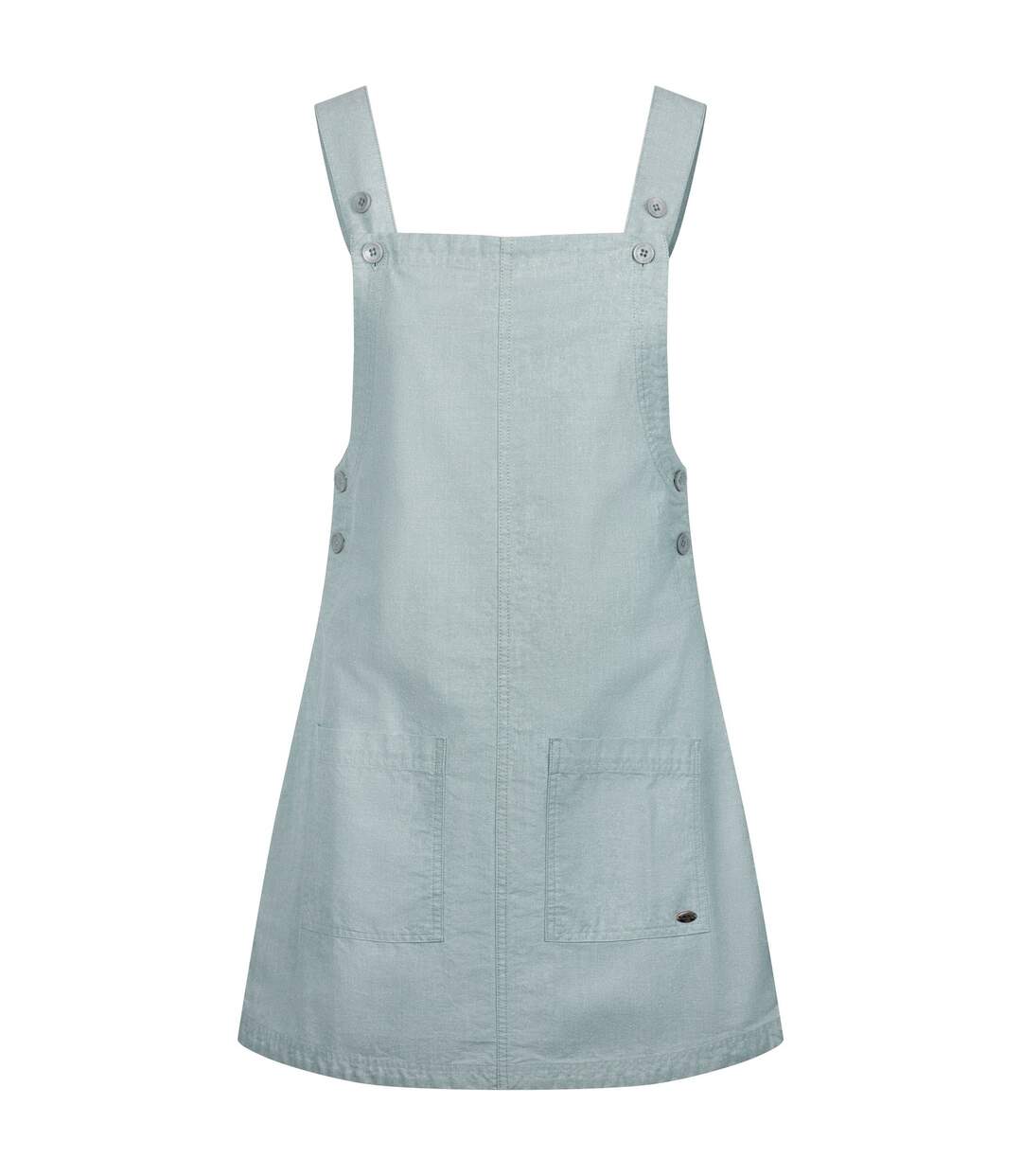 Womens/ladies twirl casual dress green willow Trespass-1