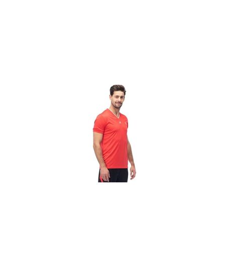 T-shirt Alumni Poland Homme Blanc Vif Rouge Huari