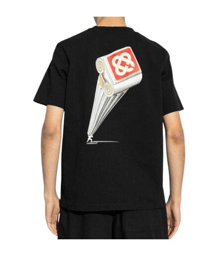 T-shirt Leaning Column Homme Noir Casablanca