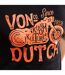 T-shirt col rond en coton homme Logo Vondutch