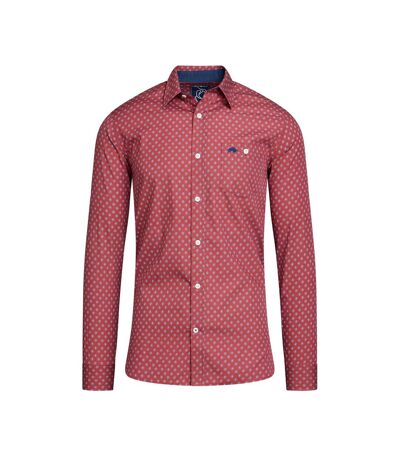 Chemise homme bordeaux Raging Bull