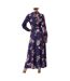 Robe marine à moifs femme vero moda shilah naja - s-2